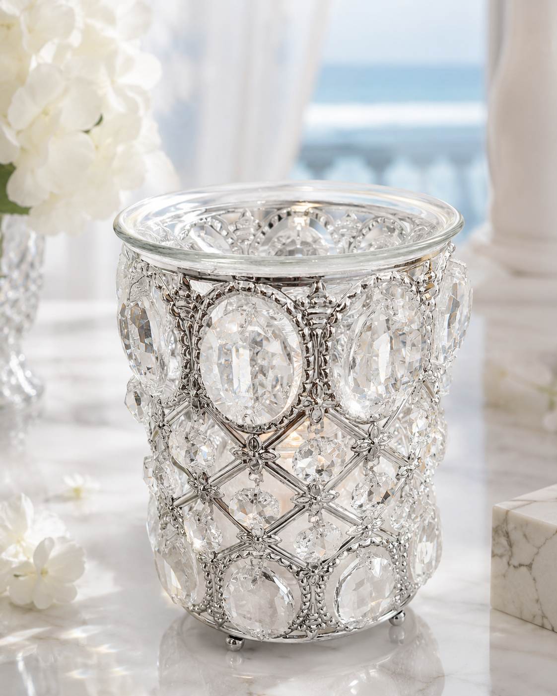 Luxe Crystal Wax Melt Warmer