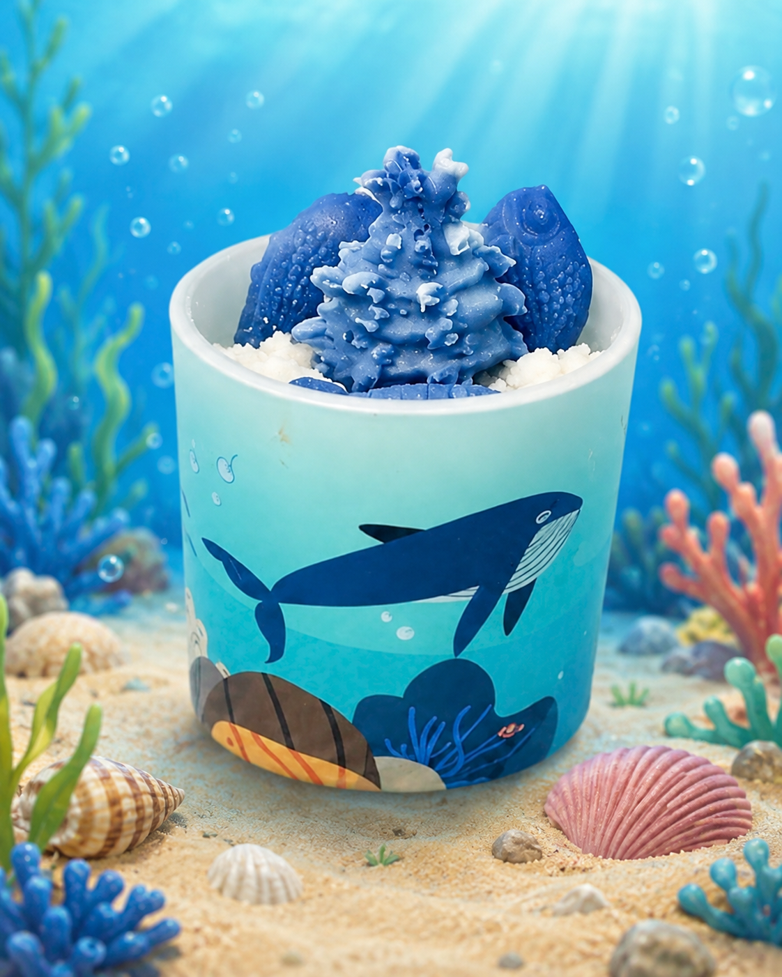 Ocean Adventure 2-in-1 Wickless Candle