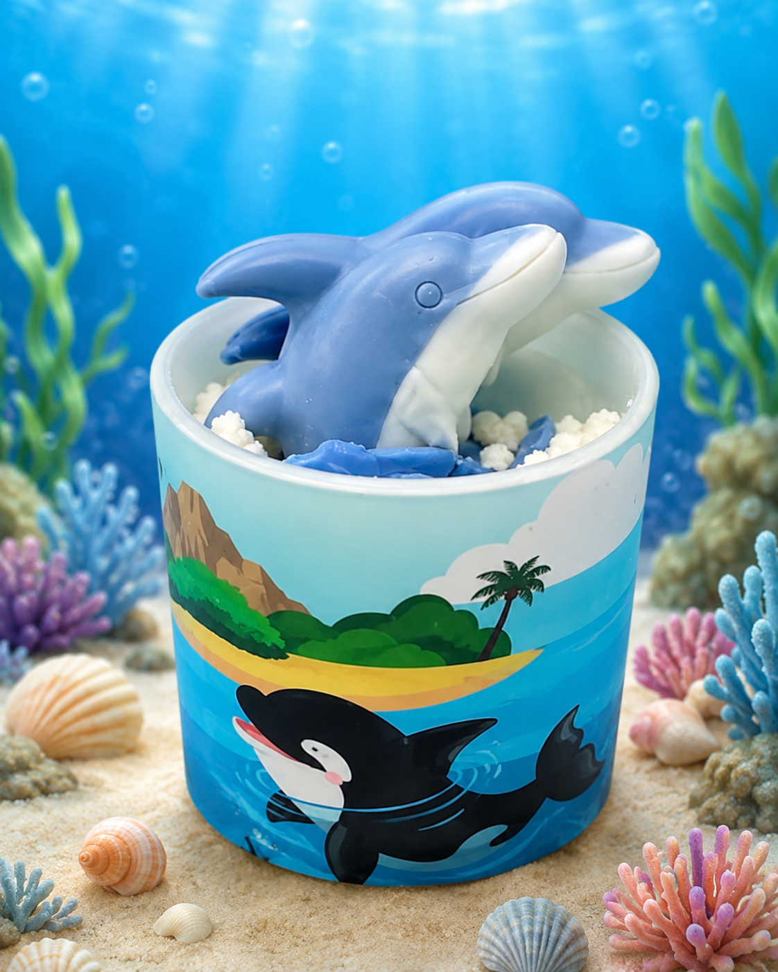 Ocean Adventure 2-in-1 Wickless Candle