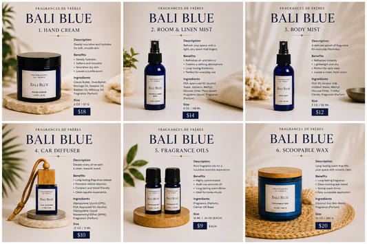 Bali Blue Complete Collection