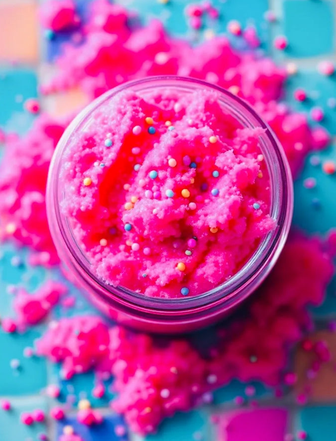 Cotton Candy Cloud Scrub