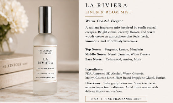 La Riviera – Linen & Room Mist