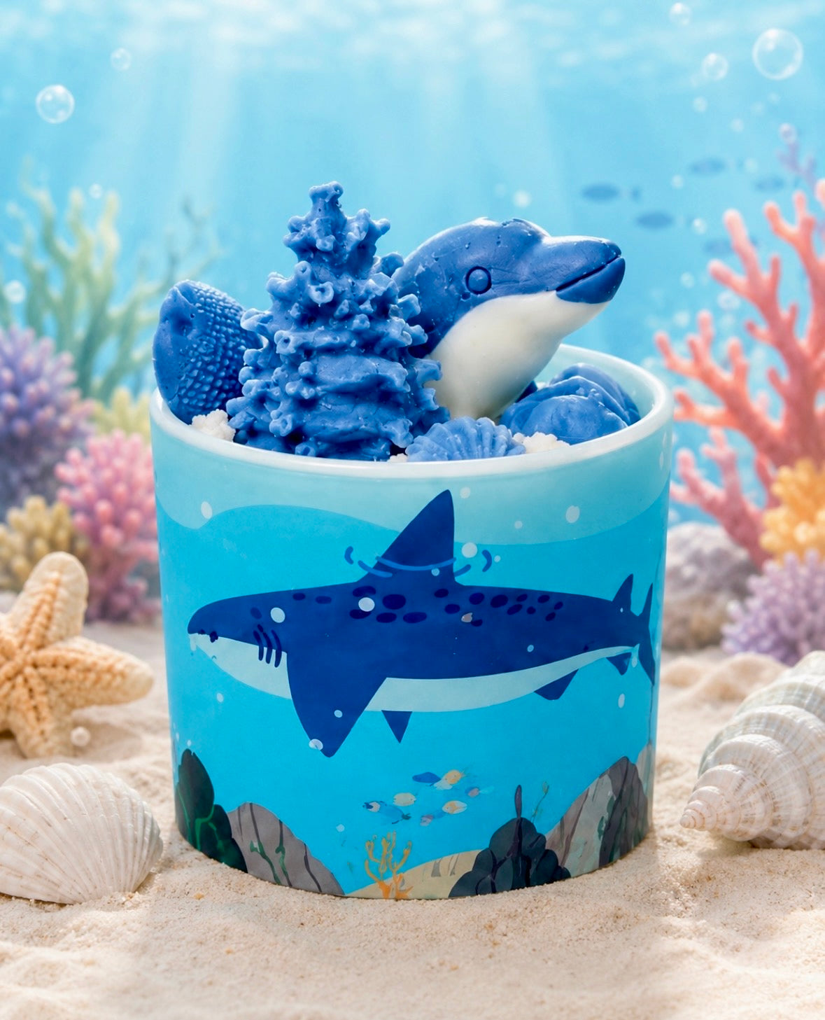 Ocean Adventure 2-in-1 Wickless Candle